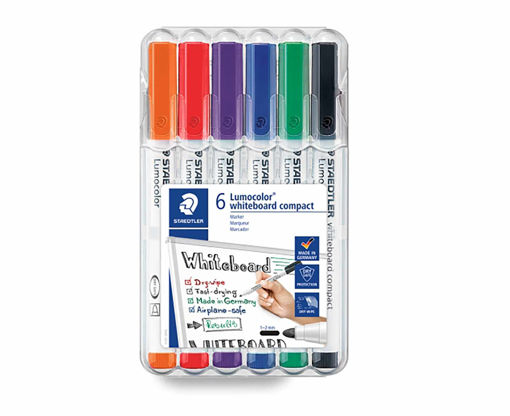 Picture of ST WHITEBOARD MARKER THIN PACK X6